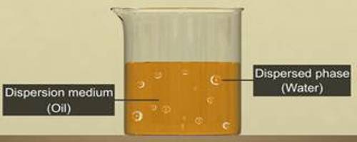 Disperse Phase And Dispersion Medium QS Study