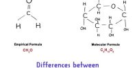 Differences between Empirical Formula and Molecular Formula
