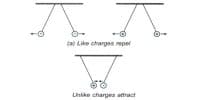 Like Charges Repel and Unlike Charges Attract Each Other: Experimental Verification