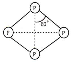 Molecular Structure of phosphorus