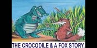 Moral Story: The cunning fox and the foolish crocodile