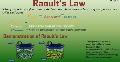 Derivation of Raoult’s Law