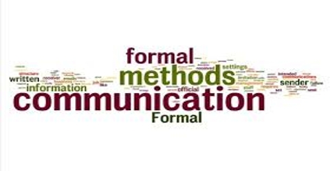Meaning of Formal Communication