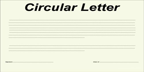 Features Of Circular Letter QS Study