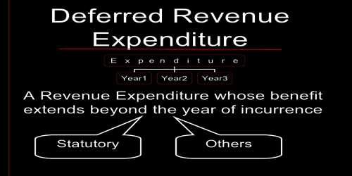 Difference among Capital, Revenue and Deferred Revenue Expenditure