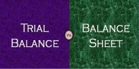 Difference between Trial Balance and Balance Sheet