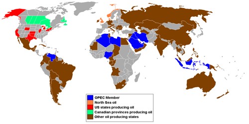 Functions of Organization of petroleum Exporting countries (OPEC)