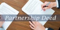 Elements of Partnership Deed - QS Study