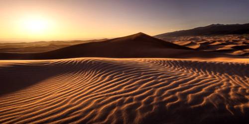 Sand Dunes: Erosional Landforms
