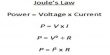 Joule’s Laws of Heat