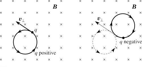Representation of Direction of Magnetic Field on the Plane of a Paper