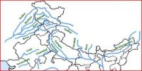 Indian Subcontinent Drainage System