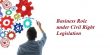 Business Role under Civil Right Legislation