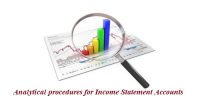 Analytical procedures for Income Statement Accounts