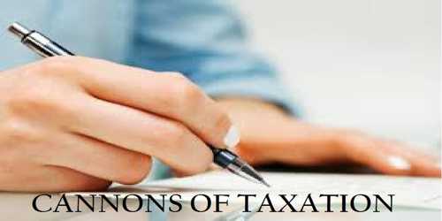Canons Taxation