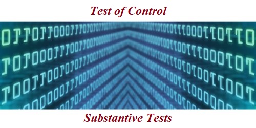 Differentiate between Test of Control and Substantive Tests