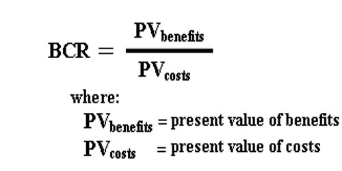 Benefit Cost Ratio QS Study