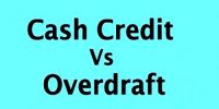 Differences between Overdraft and Cash Credit