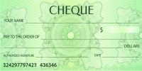 Specimen of Cheque
