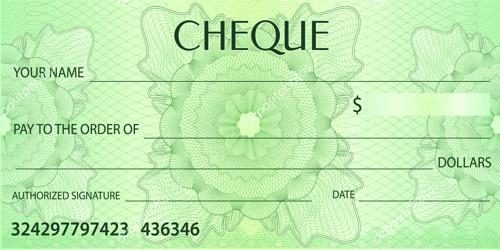 Collection procedure of a Cheque