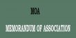 Contents of a Memorandum of Association