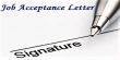 Job Acceptance Letter Format