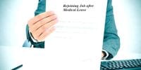 Application for Rejoining Job after Medical Leave
