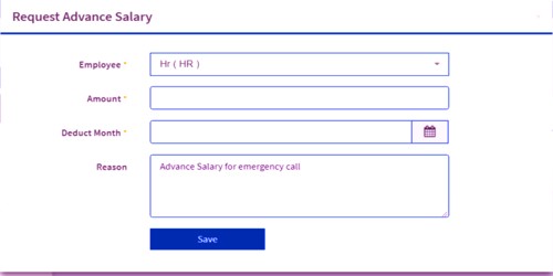 Request for Advance Salary for Treatment from Company