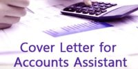 Cover Letter for Accounting Assistant