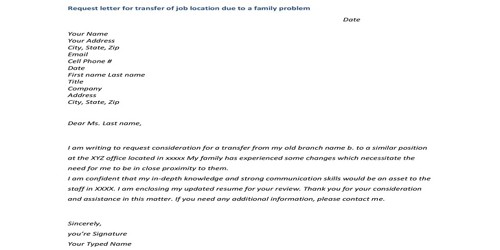 request for work from home due to mother illness