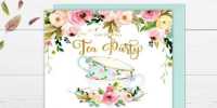 Invitations Letter for Tea Party