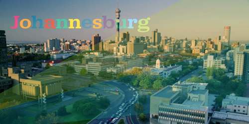The city of Johannesburg