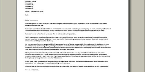 Cover Letter for Assistant Sales Manager