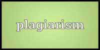 What is Plagiarism?