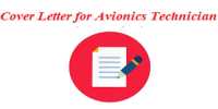 Cover Letter for Avionics Technician