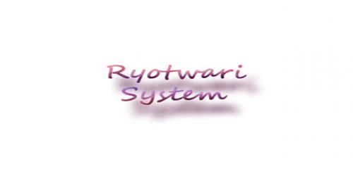 Ryotwari System