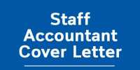 Cover Letter for Staff Accountant