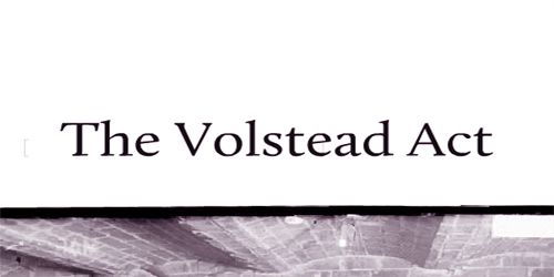 Volstead Act