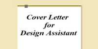Cover Letter for Design Assistant