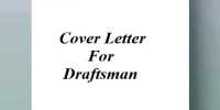 Cover Letter for Draftsman