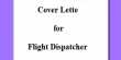 Cover Letter for Flight Dispatcher