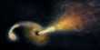 Supermassive Black Hole Caught Moving Through Its Galaxy At Incredible Speed