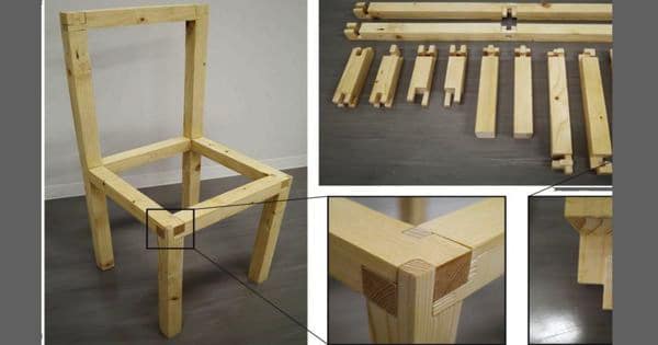 A novel 3D design application creates multifaceted wooden joints
