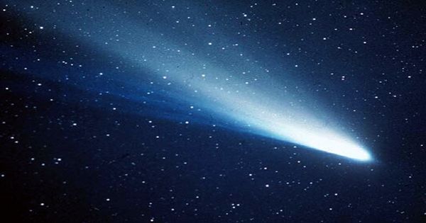A Spacecraft has Flown through the Tail of a Broken Comet