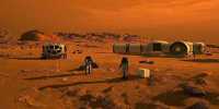 Martian Cities could be Built using Astronauts’ Blood and Space Dust