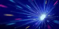 In a Light Beam, Fundamental Particles are Modeled