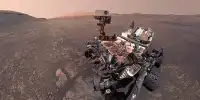 Curiosity Spots a Tiny Martian “Flower”