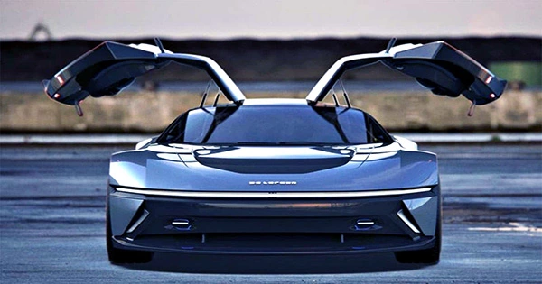 Delorean Teases Its EV Concept Car