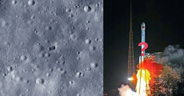 Mysterious Rocket Crash Caused Strange Double Crater on the Moon