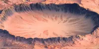 Springtime on Mars Reveals Strange Polygon-Shaped “Honeycomb”